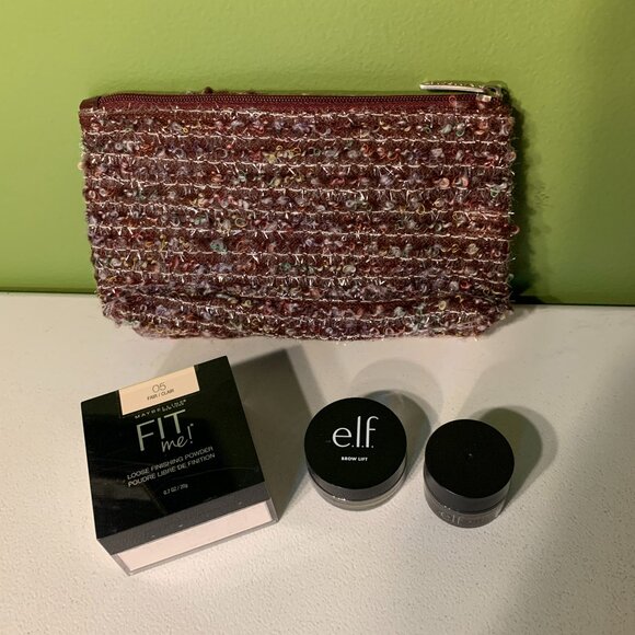ELF Other - Lancome Makeup Bag & makeup bundle NWT